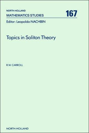 Topics In Soliton Theory Nhms167 magazine reviews