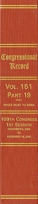 Congressional Record, Volume 151-Part 19 magazine reviews