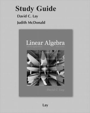 Student Study Guide for Linear Algebra and Its Applications magazine reviews