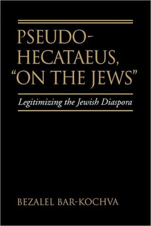 Pseudo Hecataeus, "On the Jews" magazine reviews