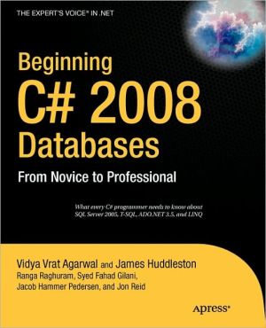 Beginning C# 2008 Databases magazine reviews