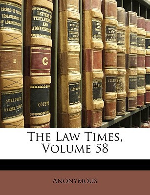 The Law Times, Volume 58 magazine reviews
