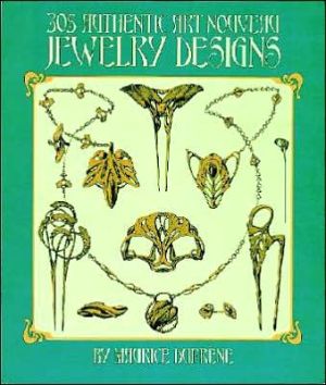 305 Authentic Art Nouveau Jewelry Designs book written by Maurice Dufrene