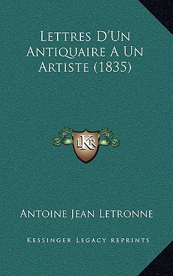 Lettres D'Un Antiquaire a Un Artiste magazine reviews