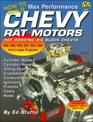 How to Build Max Perf Chevy Rat Motors book written by Edward J. Staffel