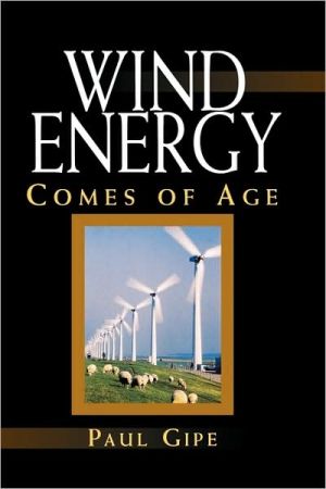Wind Energy book written by Gipe