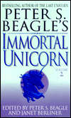 Peter S. Beagle's Immortal Unicorn magazine reviews