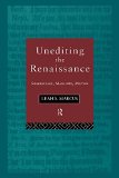 Unediting the Renaissance: Shakespeare, Marlowe, Milton book written by Leah S. Marcus