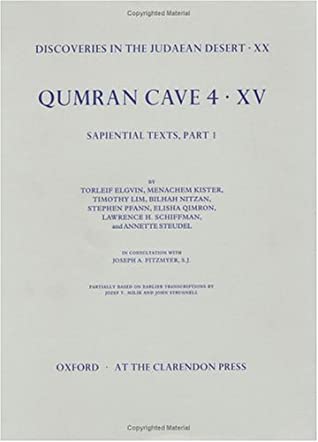 Qumran Cave 4 Vol. XV, Pt. 1 magazine reviews