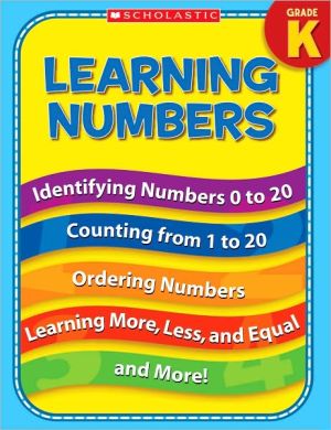 Learning Numbers Grade K book written by Terry Cooper