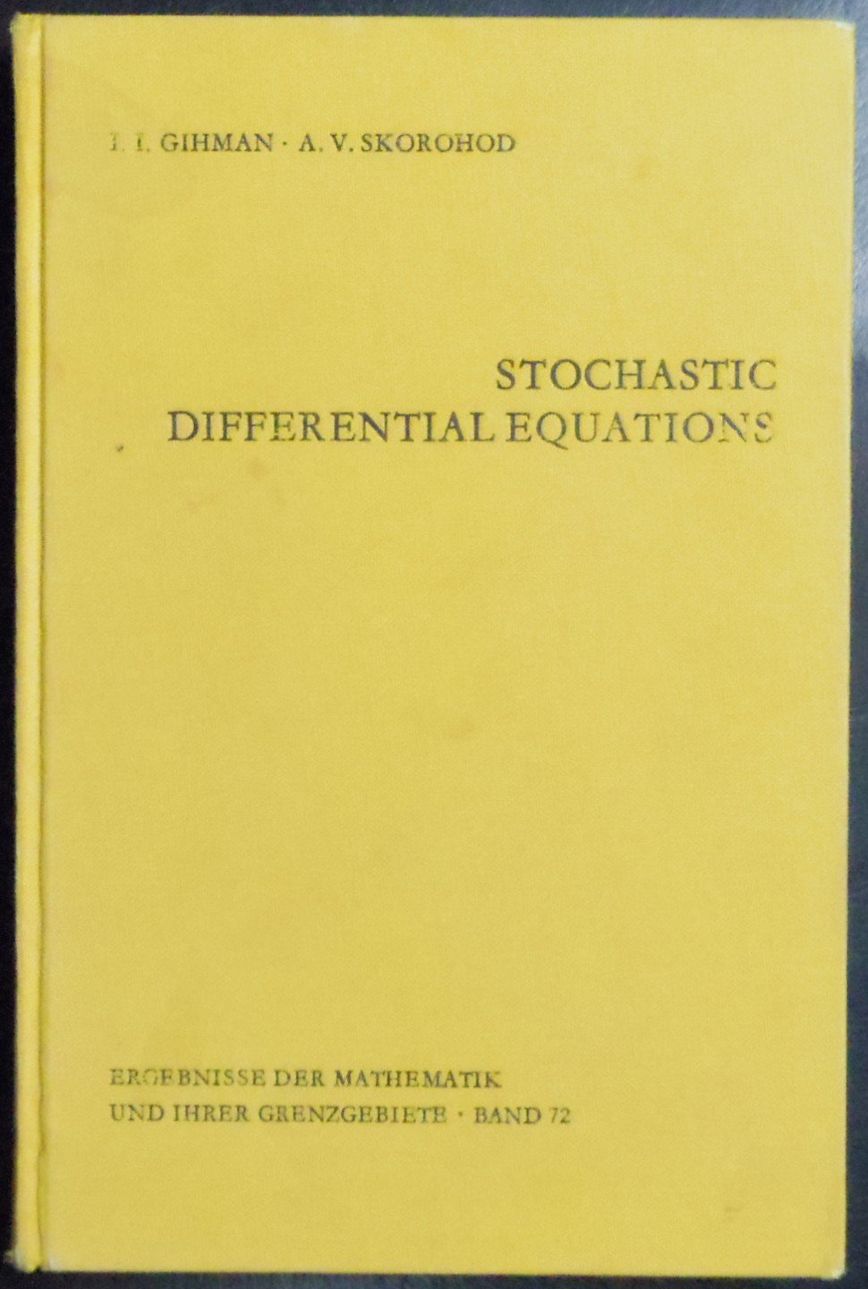 Stochastic differential equations magazine reviews