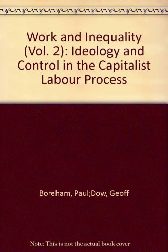 Ideology and Control in the Capitalist Labour Process magazine reviews