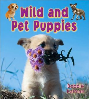Wild and pet puppies book written by Bobbie Kalman