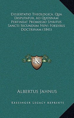 Dissertatio Theologica, Qua Disputatur, Ad Quosnam Pertineat Promissio Spiritus Sancti Secundum Novi magazine reviews