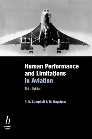Human Performance And Limitati book written by Campbell