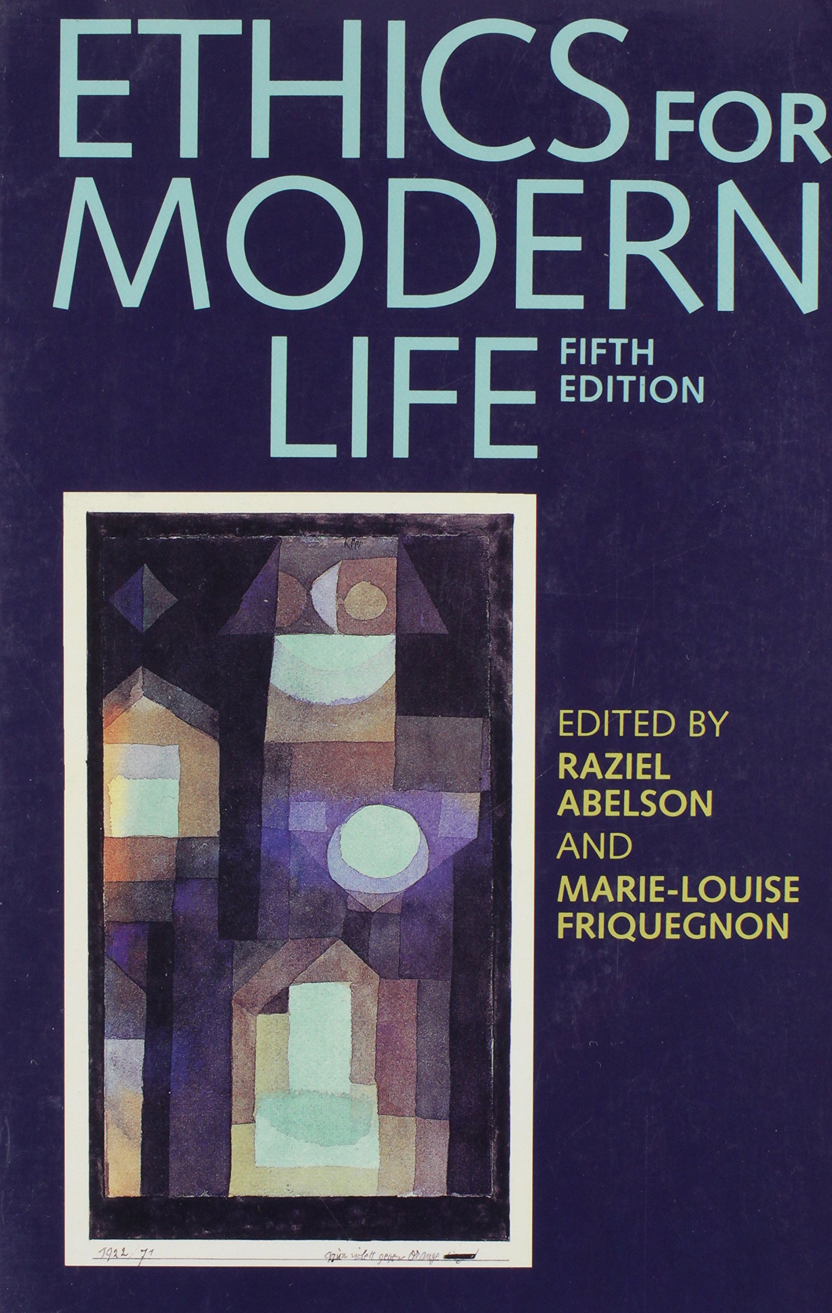 Ethics for modern life magazine reviews