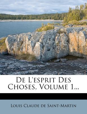 de L'Esprit Des Choses, Volume 1... magazine reviews