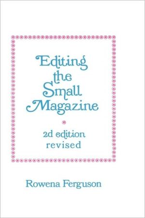 Editing The Small Magazine book written by Rowena Ferguson