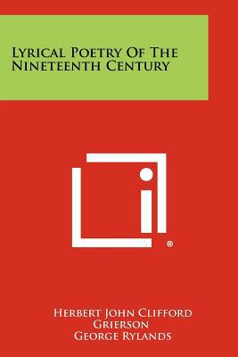 Lyrical Poetry of the Nineteenth Century magazine reviews