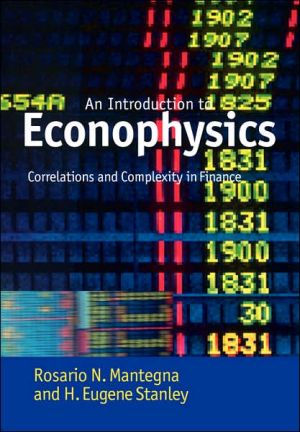 An Introduction to Econophysics magazine reviews