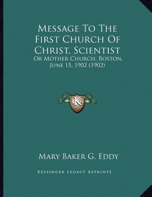 Message to the First Church of Christ, Scientist magazine reviews