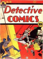 Detective Comics # 53 magazine back issue cover image