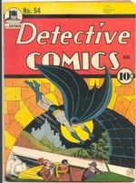 Detective Comics # 54 magazine back issue cover image