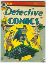 Detective Comics # 55 magazine back issue cover image