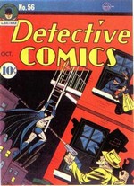 Detective Comics # 56 magazine back issue cover image