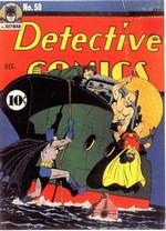 Detective Comics # 58 magazine back issue cover image
