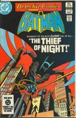 Detective Comics # 529 magazine back issue cover image