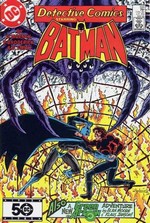 Detective Comics # 550 magazine back issue cover image