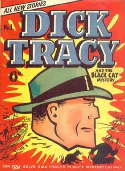 Dick Tracy Comic Book Back Issues by A1 Comix