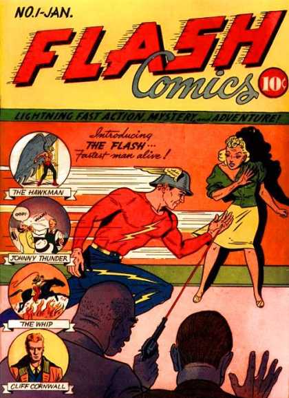 Flash Comics Comic Book Back Issues of Superheroes by A1Comix