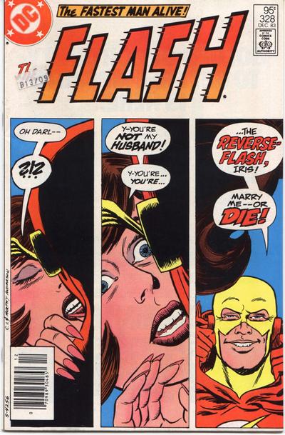 Flash Comics # 255, Flash Comics # 255 Comic Book Back Issue Published by DC Comics, 