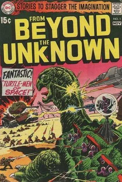 From Beyond the Unknown Comic Book Back Issues by A1 Comix