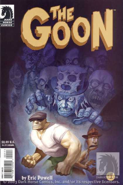 Goon Comic Book Back Issues of Superheroes by A1Comix