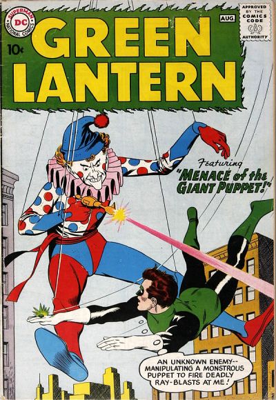 Green Lantern 1960 Comic Book Back Issues of Superheroes by A1Comix