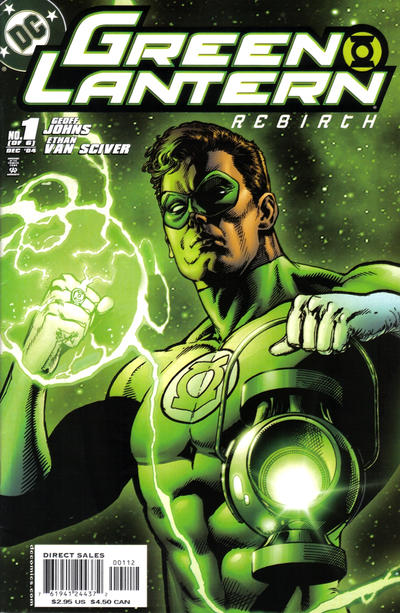 Green Lantern Rebirth Comic Book Back Issues by A1 Comix