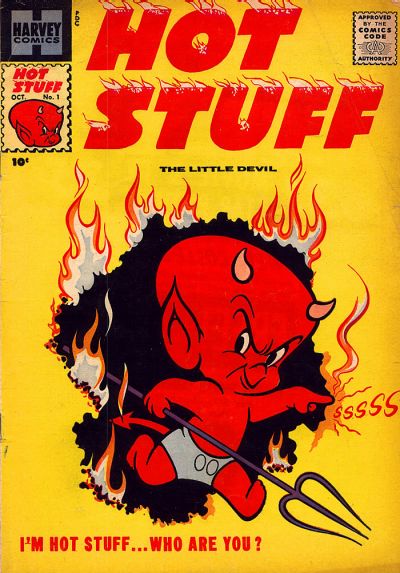 Hot Stuff: The Little Devil Comic Book Back Issues of Superheroes by A1Comix