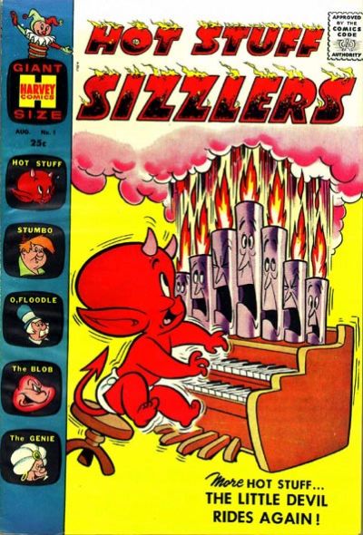 Hot Stuff Sizzlers Comic Book Back Issues of Superheroes by A1Comix