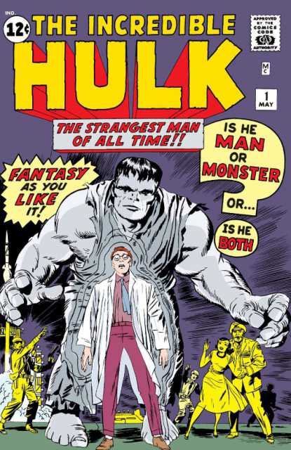 The Incredible Hulk Comic Book Back Issues of Superheroes by A1Comix