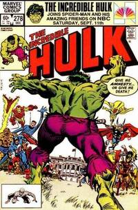 The Incredible Hulk # 278, December 1982