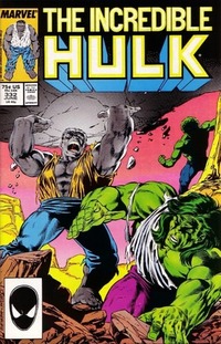 The Incredible Hulk # 332, June 1987