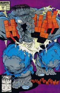 The Incredible Hulk # 345, July 1988