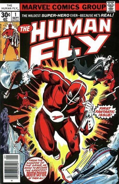 Human Fly Comic Book Back Issues of Superheroes by A1Comix