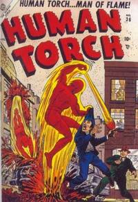 Human Torch # 36, April 1954