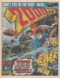 Judge Dredd 2000 A.D. # 6, April 1977 magazine back issue cover image
