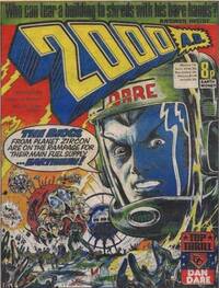 Judge Dredd 2000 A.D. # 7, April 1977 magazine back issue cover image