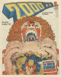 Judge Dredd 2000 A.D. # 72, July 1978